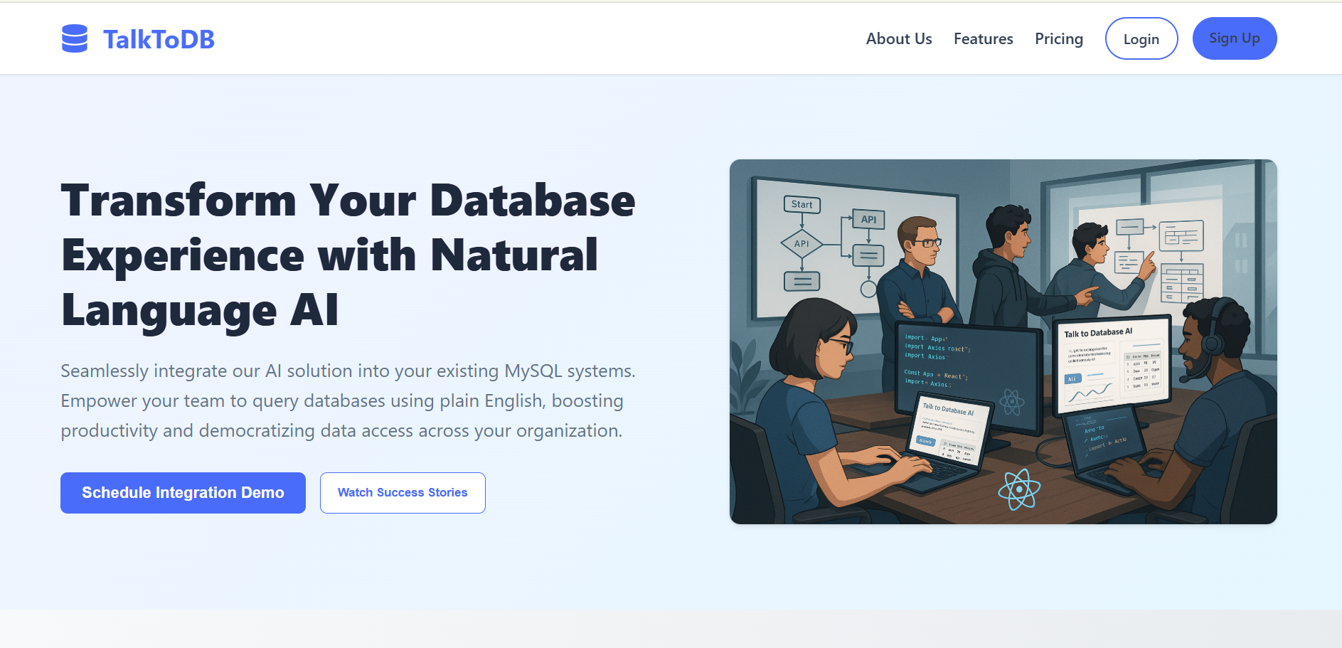 Talk To Database AI